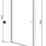 техническая схема Душевая дверь Radaway Eos DWJ 37923-01-12N (инмато)