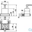 чертеж Настенный дозатор для жидкого мыла 46413-031 хром