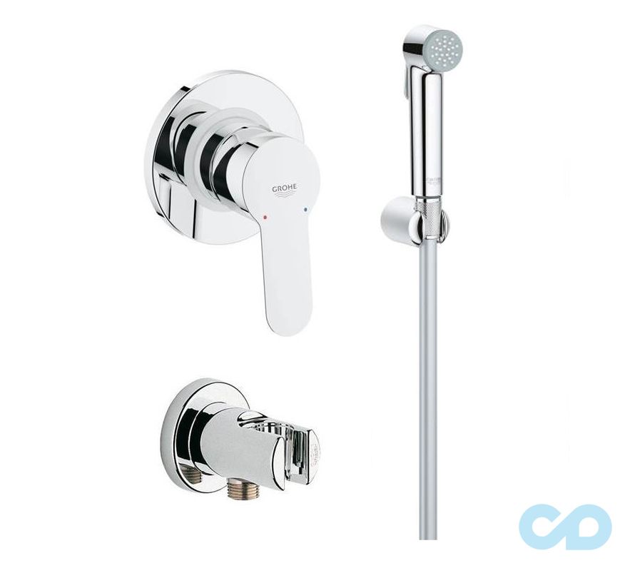 Набор для гигиенического душа скрытого монтажа Grohe ВauEdge 28343004 ...