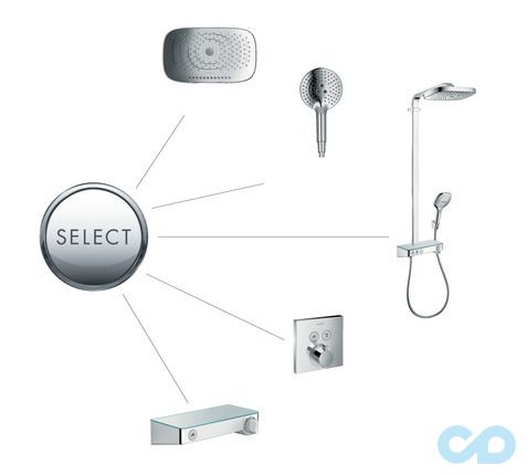 Термостат для душу Hansgrohe ShowerTablet Select 13171400 купити