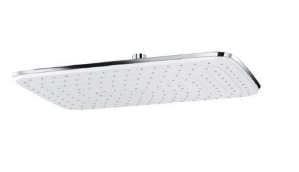 Верхний душ Kludi Freshline 6440005-00 прямоугольный хром/белый