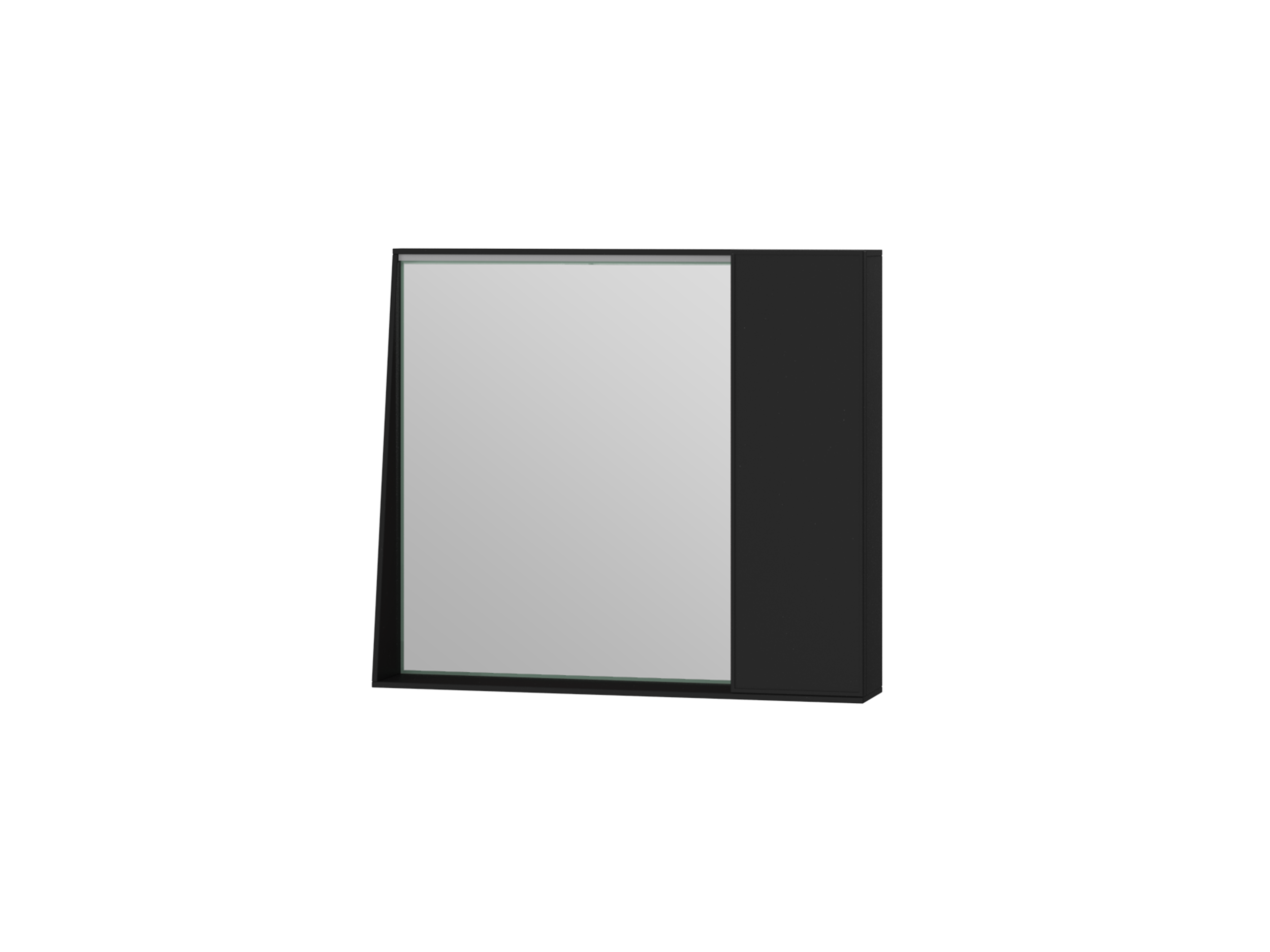 Зеркальная панель Juventa Manhattan-80 4820142278916 чёрная