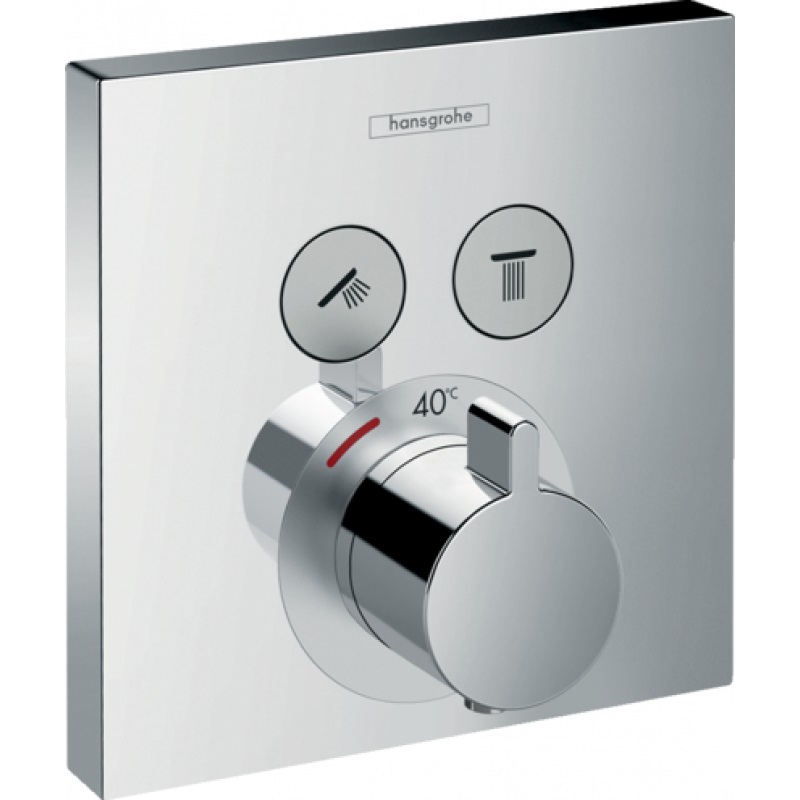 цена Душевая система скрытого монтажа Hansgrohe Raindance 15763200
