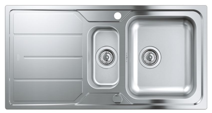 Кухонна мийка Grohe K700U + Кухонний змішувач Grohe Eurostyle Cosmopolitan (31572SD0 + 31482002) 31572SD031482003 купити
