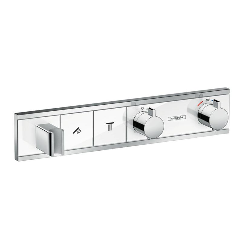 Термостат для душа Hansgrohe RainSelect 15355400 хром/белый