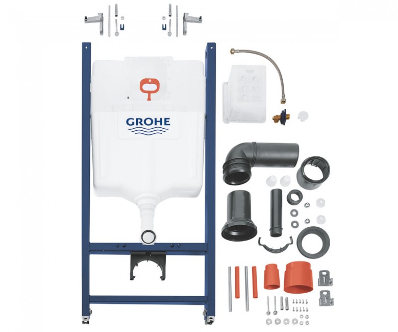 Инсталляция для унитаза с клавишей GROHE RAPID SL 38840000 купить за ...