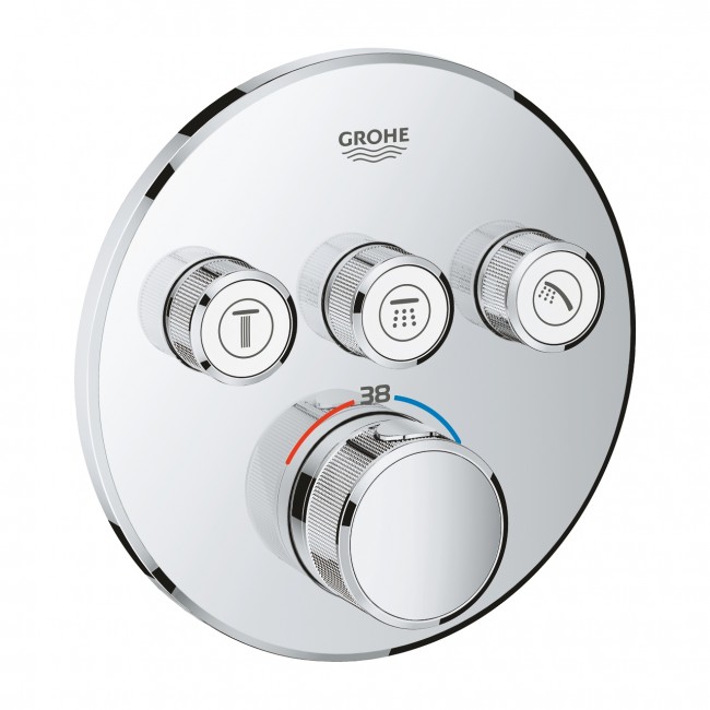 купить Душевая система скрытого монтажа Grohe Grohtherm SmartControl 3470500A