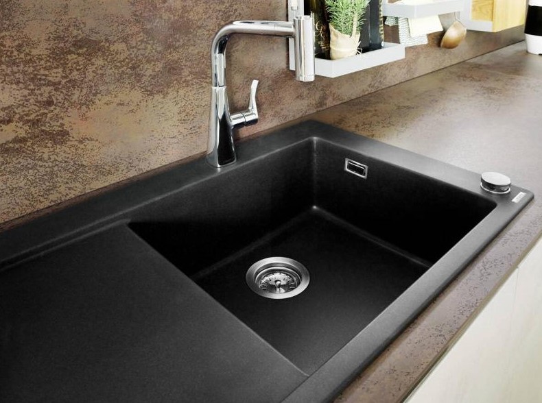Мойка для кухни hansgrohe S51 S514-F450, 43314170 с сушилкой слева купить