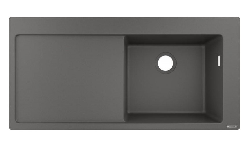 Мойка для кухни hansgrohe S51 S514-F450, 43314290 с сушилкой слева