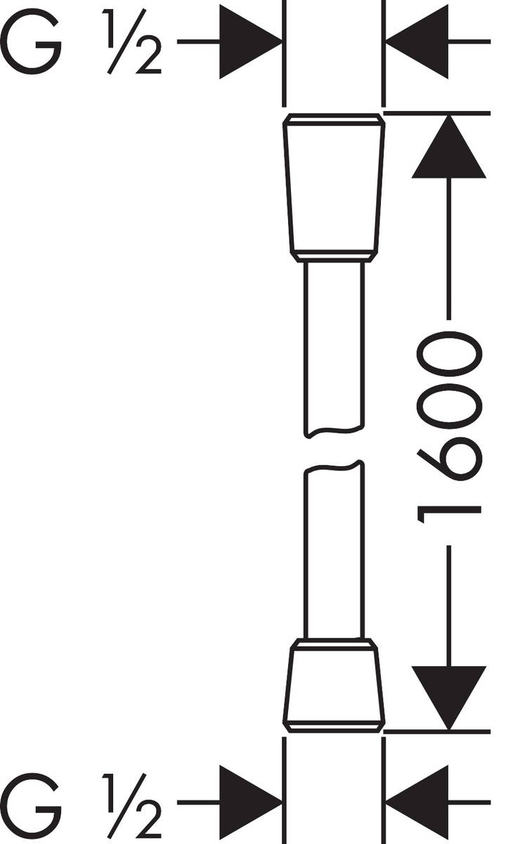 Душевая система скрытого монтажа Axor One 45712670S1 техническая схема 4