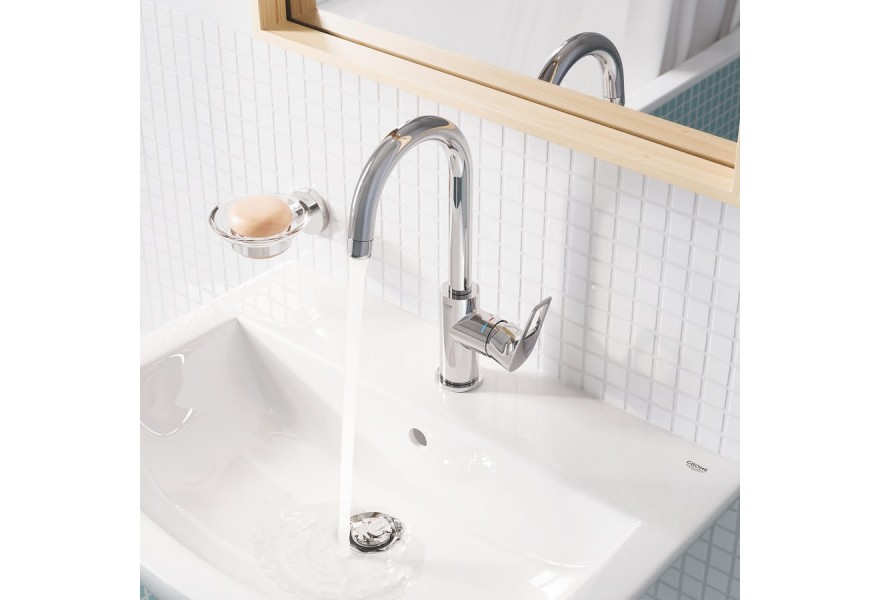Смеситель для раковины Grohe BauLoop New 23763001 хром цена