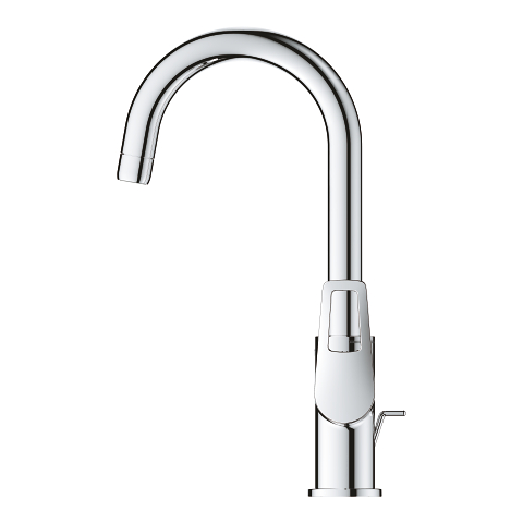 цена Смеситель для раковины Grohe BauLoop New 23763001 хром