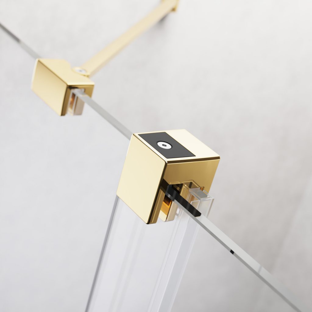 Раздвижная шторка для ванны Radaway Furo Gold PND II 100L 10109538-09-01L, 10112494-01-01 цена
