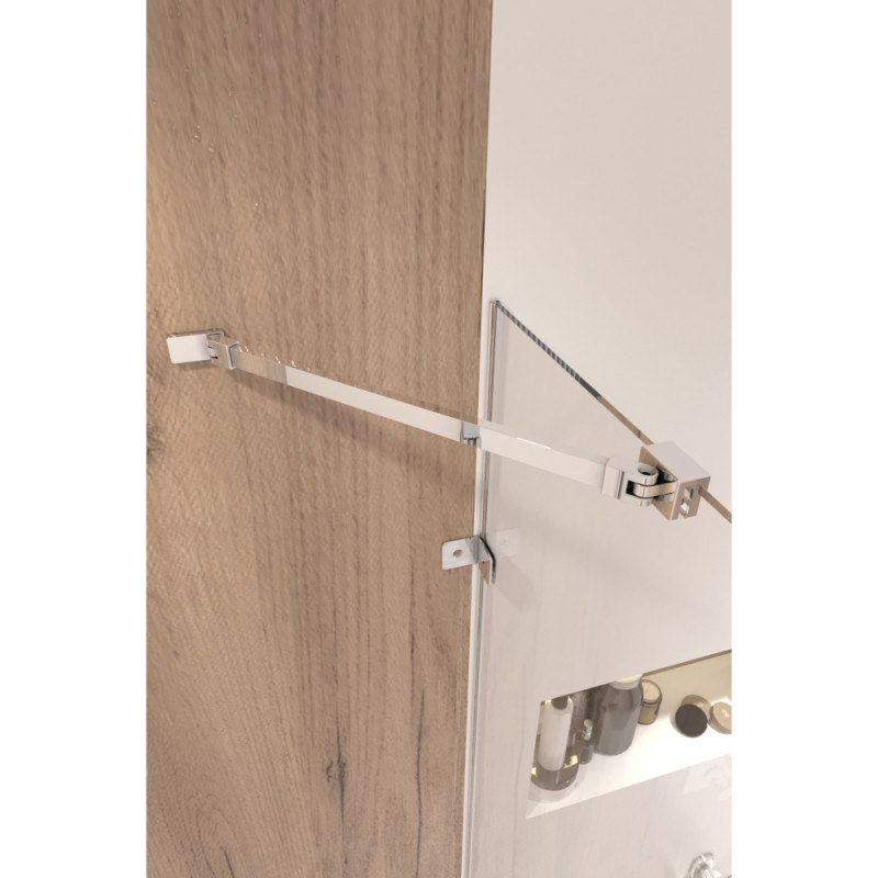 дизайн Душевая кабина Qtap Capricorn Clear 100x80 см на мелком поддоне Unirect CAPCRM1018RC6UNIR301815