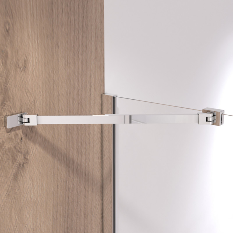 дизайн Душевая кабина Qtap Aquarius Clear 90x90 см на мелком поддоне Unisquare AQUACRM1099SC6UNIS309915