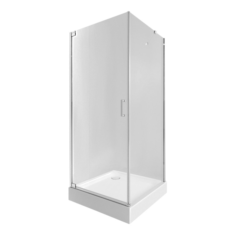 Душевая кабина Qtap Aquarius Clear 90x90 см на мелком поддоне Unisquare AQUACRM1099SC6UNIS309915