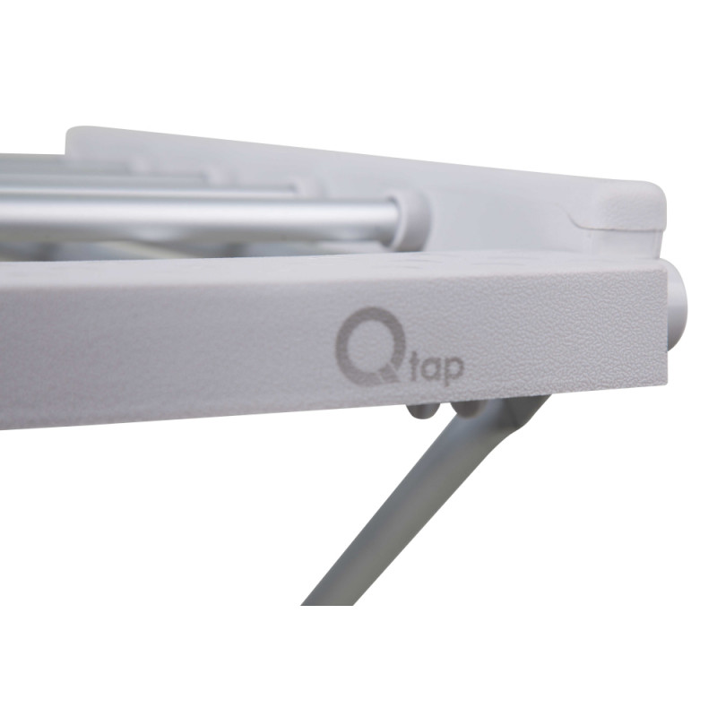 Сушилка для белья электрическая Qtap Breeze (SIL) с терморегулятором QTBRESIL57702 цена