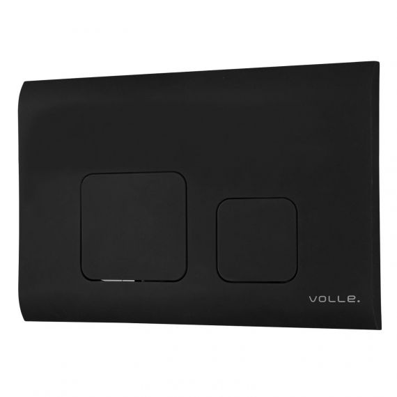 купить Панель смыва для унитаза Volle Cuadra Evo 222113 черный soft-touch