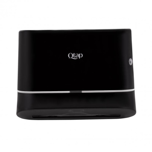Диспенсер для полотенец подвесной Q-tap QTDR600BP черный цена