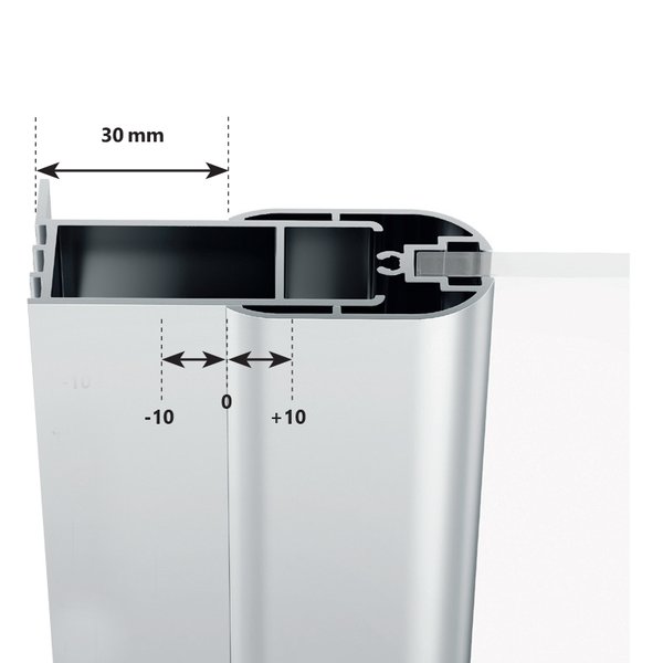 Душевая кабина Ravak Chrome CSKK4-80 белый transparent 3Q140100Z1 купить