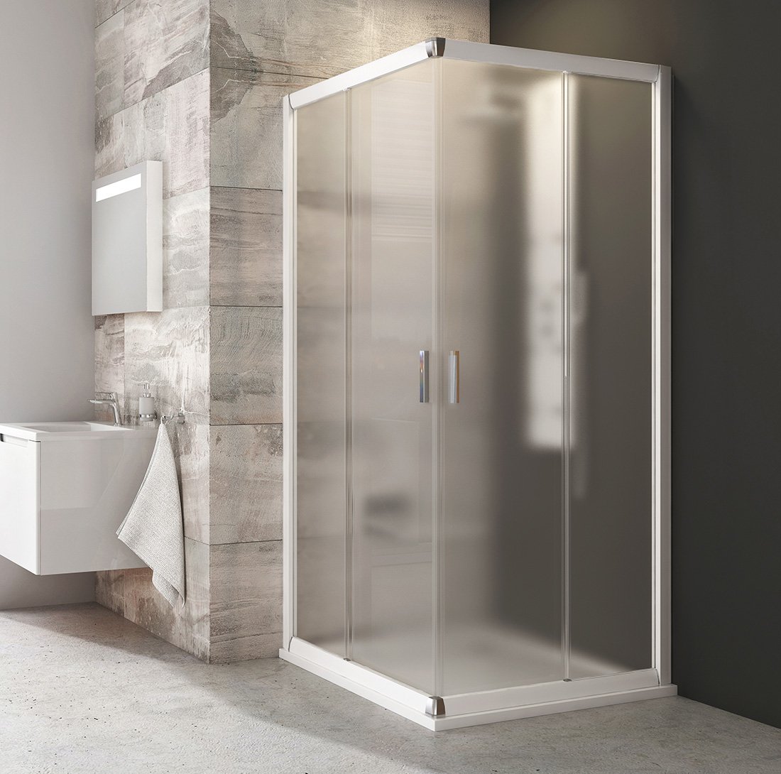 Душевая кабина Ravak Blix BLRV2-80 1LV40100ZG белый grape
