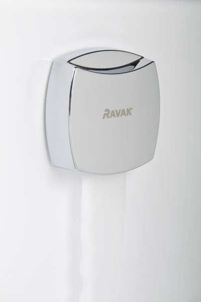 Сифон для ванни з переливом Ravak 800 клік клак X01504 хром купити