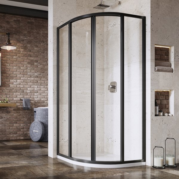 купить Душевой уголок Ravak Supernova SKCP4-80 195 черный pearl 3114O30211