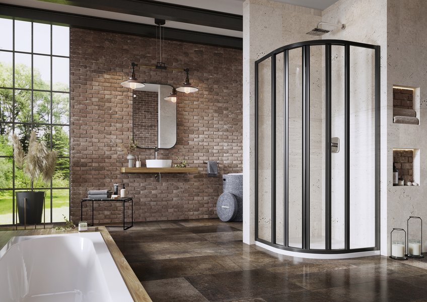 купить Душевой уголок Ravak Supernova SKKP6-80 195 черный Pearl 3204O30211