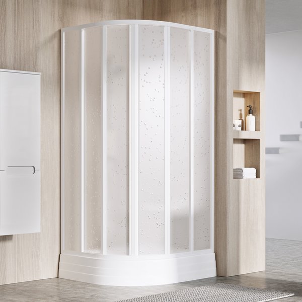 Душевой уголок Ravak Supernova SKKP6-80 195 черный Pearl 3204O30211 купить