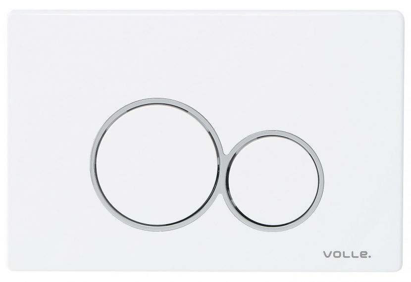 Комплект інсталяції Volle Master Evo 3в1 212010 з клавішею змиву Volle Cuadra Evo 222124 білий soft-touch купити