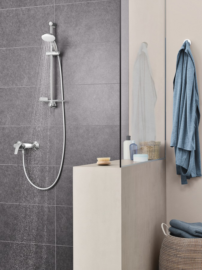 параметры Набор смесителей для ванны Grohe BauEdge 123367ME