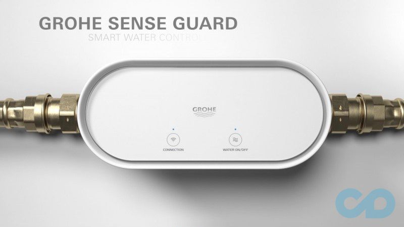 преимущества Интеллектуальное управление водой Grohe Sense Set + 3 Интеллектуальных датчика воды 22502LN0