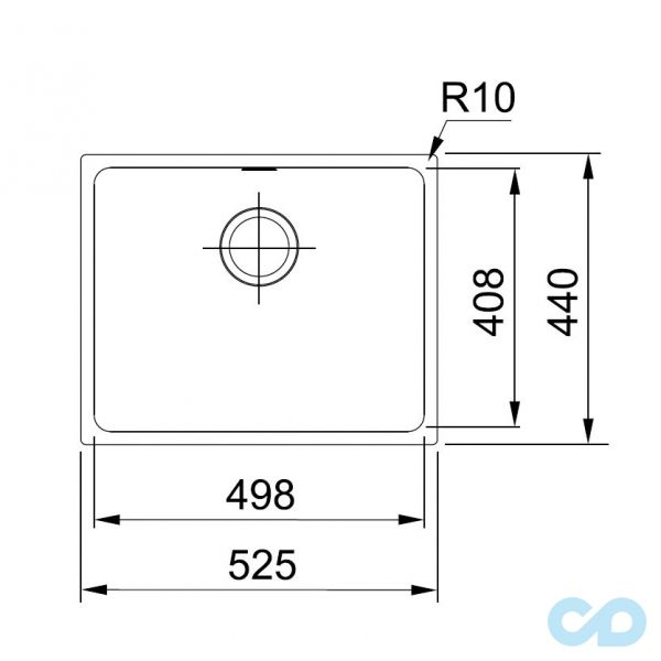 мойка кухонная franke sid 608 размеры