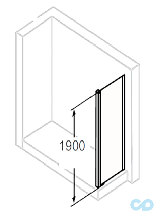 розміри бокова стінка huppe classics 2 800 мм c20503.069.321