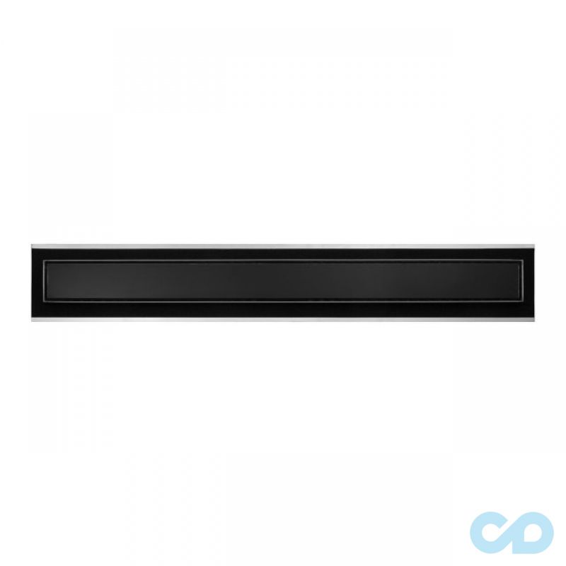 Дренажный канал Inox Style Supra-line Classic 885 мм решетка из белого (или черного) стекла L88507 купить