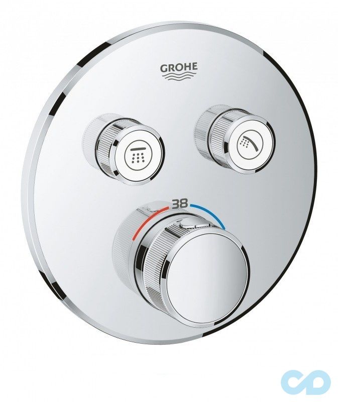 Душова система Grohe SmartControl з душовим гарнітуром хром 34614SC0 ціна