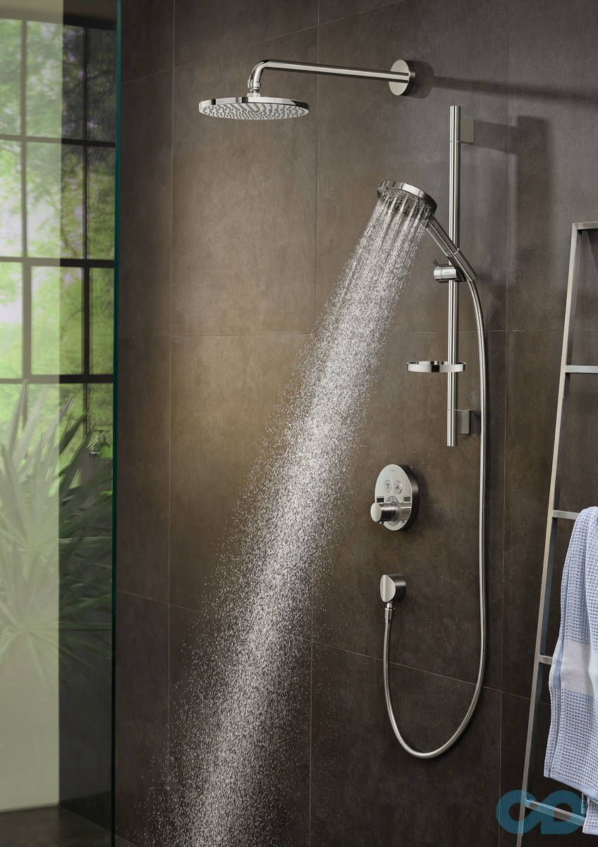 фото Душевая система Hansgrohe Showerpipe Raindance Select S 2729700S PowderRain
