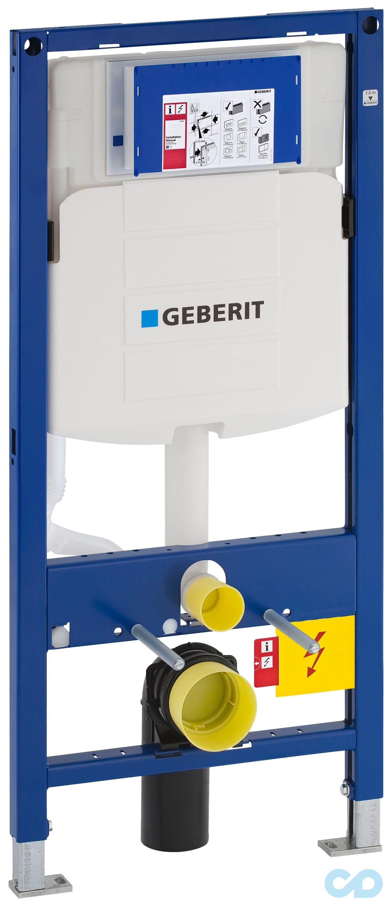 Инсталляция Geberit Duofix 111.300.00.5 с унитазом GSI Color Elements 881526 soft-close цена