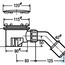 чертеж Сифон для поддона Viega Tempoplex 364786