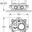 креслення Прихована частина Grohe Spa 45984001