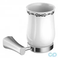Стакан для зубных щеток Imprese Cuthna 120280 stribro