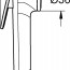 техническая схема Набор гигиенического душа Grohe BauLoop 111042
