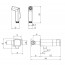 чертеж Гигиенический душ Imprese VR30704U-BT