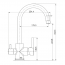 чертеж Кухонный смеситель Imprese Daicy + система фильтрации Ecosoft Standart 55009-U+MO550ECOSTD