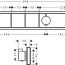 чертеж Термостат скрытого монтажа Hansgrohe RainSelect 15382700