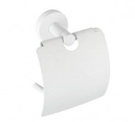 Тримач туалетного паперу Bemeta White 104112014 з кришкою