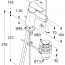 креслення Змішувач для раковини Kludi Pure & Easy 372890565 з донним клапаном Eco Plus хром