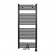 Полотенцесушитель комбинированный Zehnder Virando AB-120-050-9017-NEX-MB