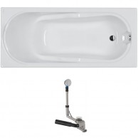 Акриловая ванна Kolo Comfort 150x75 см XWP305000G с сифоном Geberit 150.520.21.1
