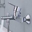 фото Набор смесителей для ванны 3 в 1 Grohe BauEdge 12336TS